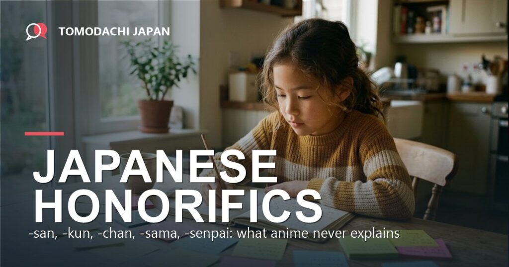 Japanese honorifics in anime explained by a Japanese teacher