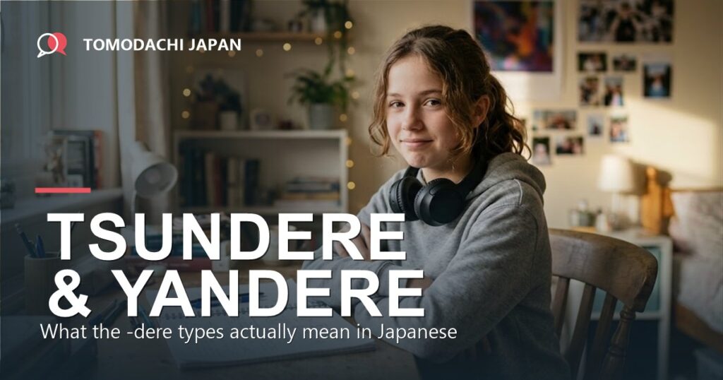 Tsundere and yandere meaning explained by a Japanese teacher