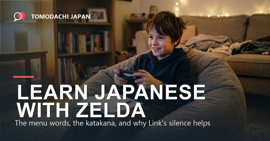 Learn Japanese with Zelda, explained by a Japanese teacher