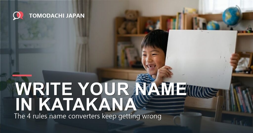 How to write your name in Japanese katakana, explained by a Japanese teacher
