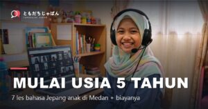 Les bahasa Jepang untuk anak di Medan 2026