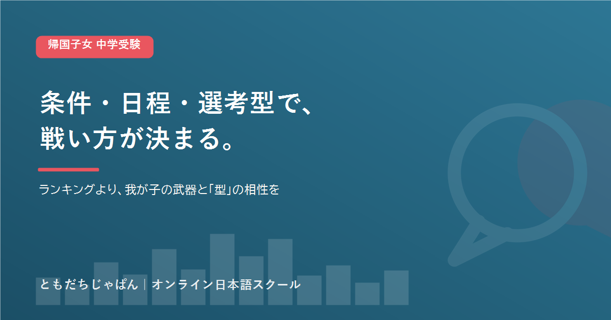 帰国子女の中学受験 アイキャッチ