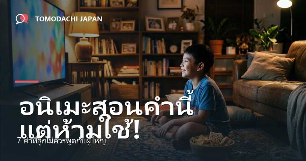 ภาษาญี่ปุ่นจากอนิเมะ ใช้พูดจริงได้ไหม