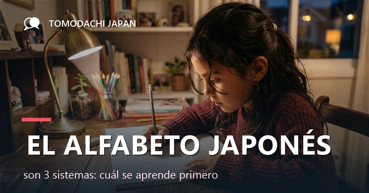 Alfabeto japonés para niños: los tres sistemas y cuál se aprende primero
