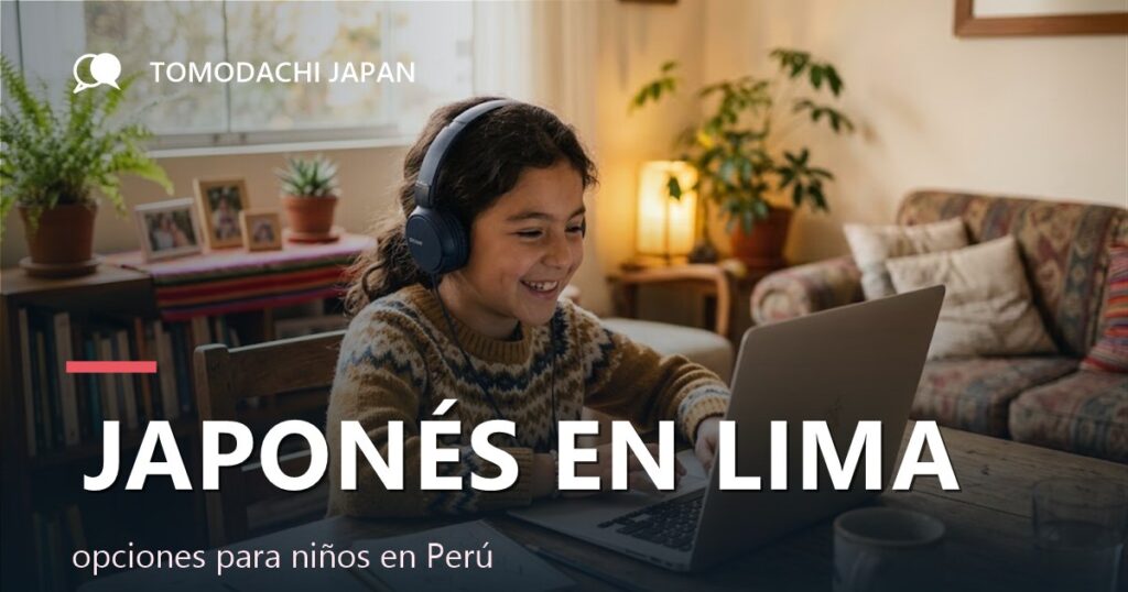 TOMODACHI JAPAN - clases de japonés para niños