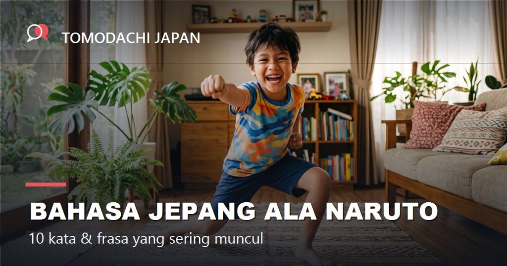 Bahasa Jepang ala Naruto - TOMODACHI JAPAN