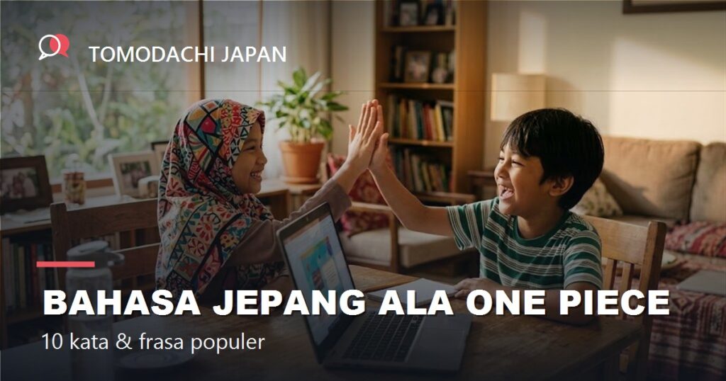 Bahasa Jepang ala One Piece - TOMODACHI JAPAN
