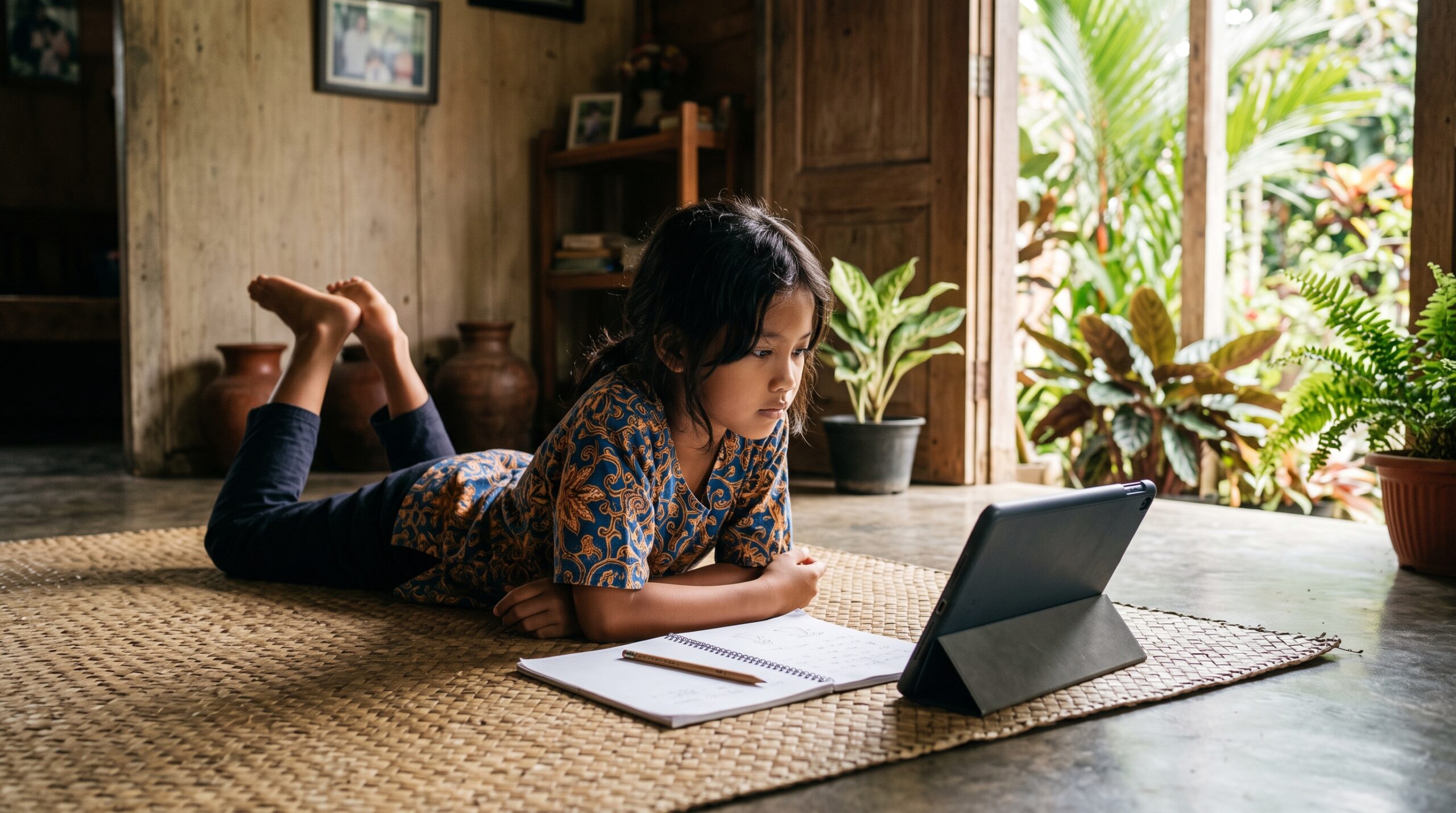 Anak Indonesia belajar bahasa Jepang gratis lewat video di rumah