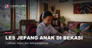 Les bahasa Jepang untuk anak di Bekasi 2026