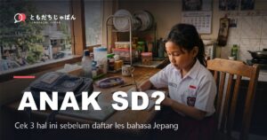 Les bahasa Jepang untuk anak SD di Indonesia 2026