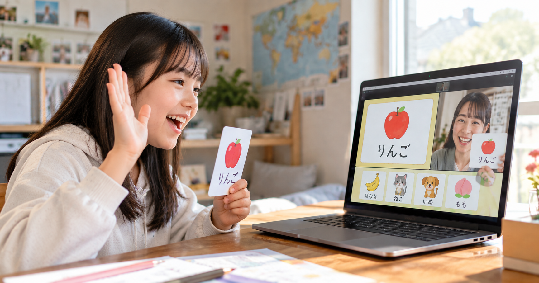 ことばクイズ｜絵文字を見て日本語のことばを当てる子ども向けゲーム