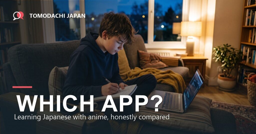 Which app to learn Japanese with anime