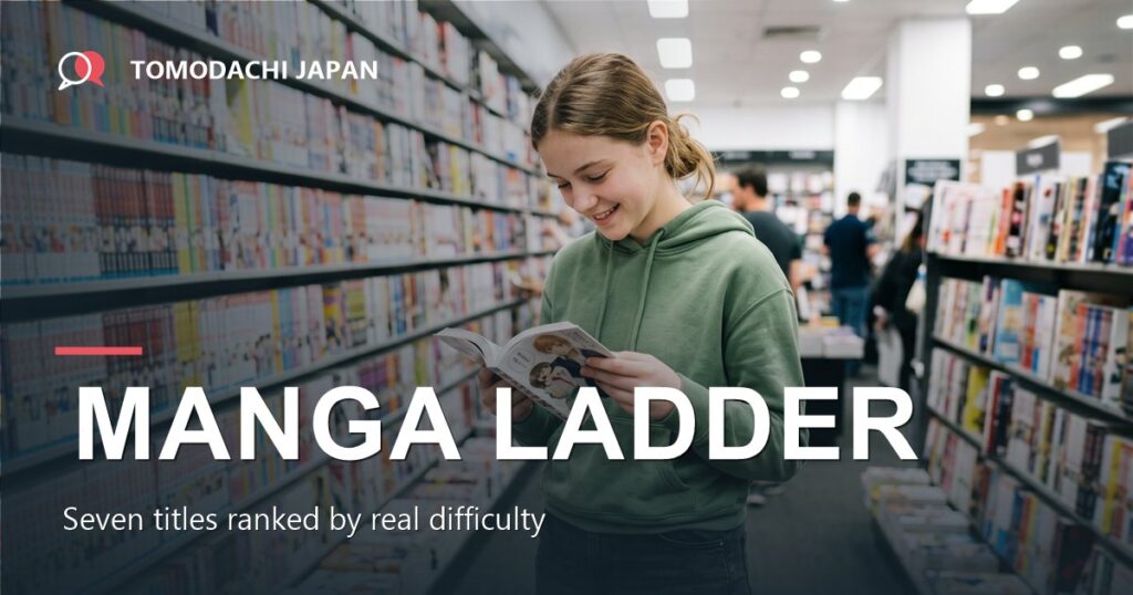 Manga for learning Japanese ranked by difficulty