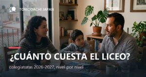 Tabla de colegiaturas del Liceo Mexicano Japonés para el ciclo 2026-2027 con inscripción, pago mensual y costo anual por nivel