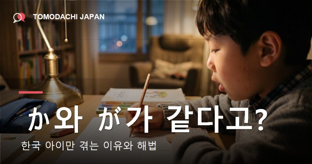 일본어 탁음 반탁음 설명 썸네일
