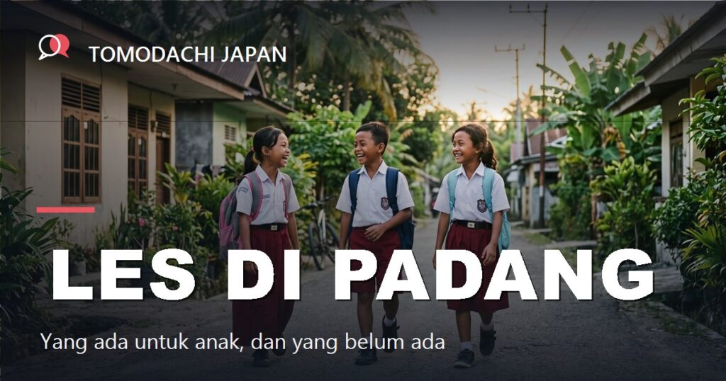 Les Bahasa Jepang di Padang: Pilihan untuk Anak 2026