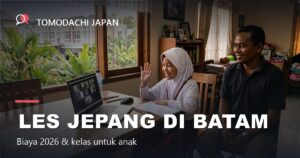 Les bahasa Jepang di Batam: biaya 2026 dan kelas untuk anak